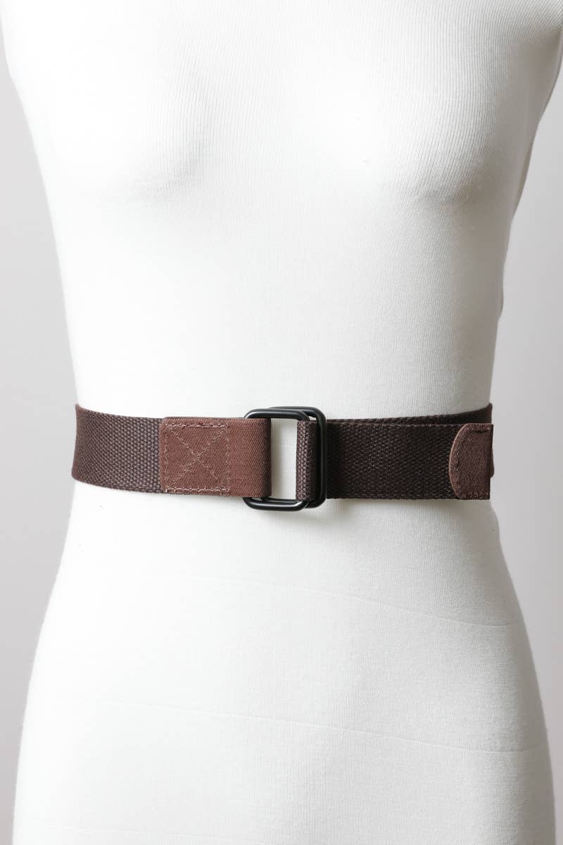 Woven Utility Style Ring Belt