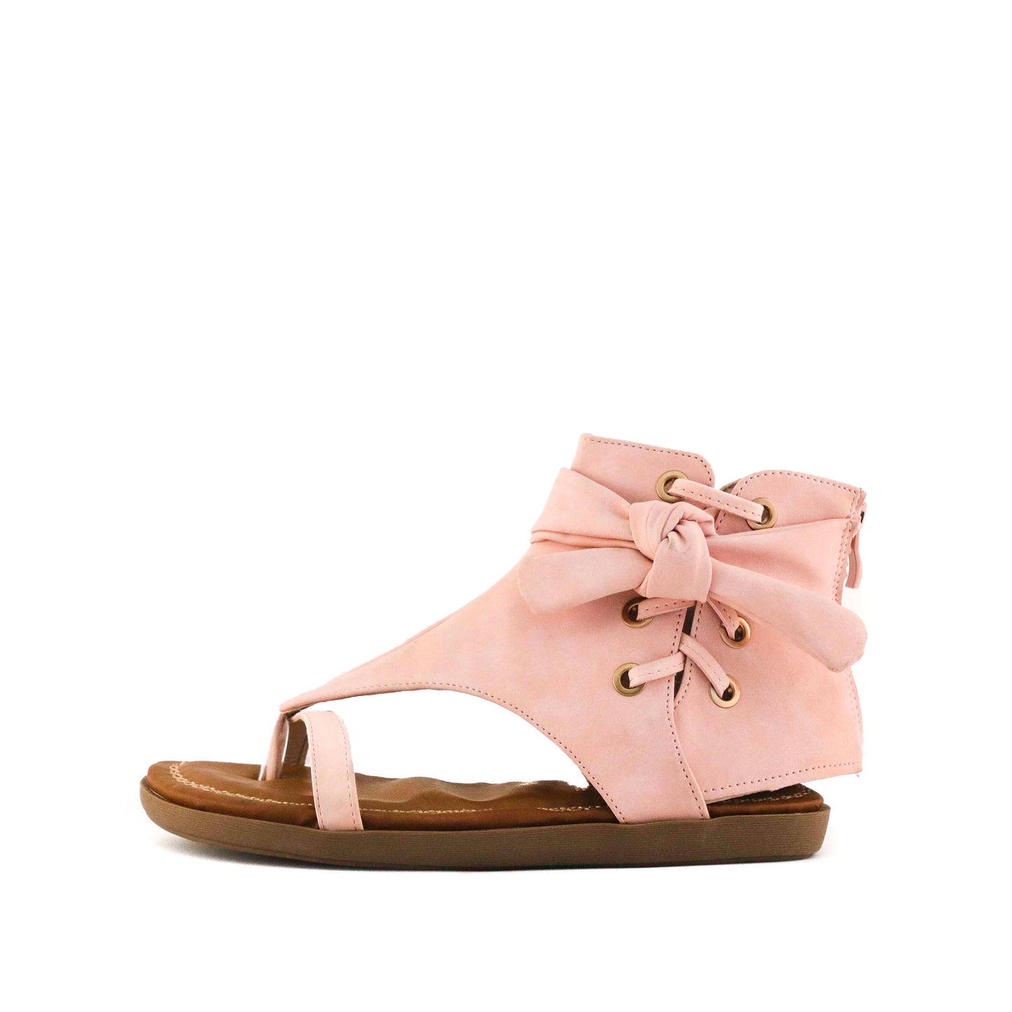 Women's Chi Lace Detail Gladiator Sandal Peach