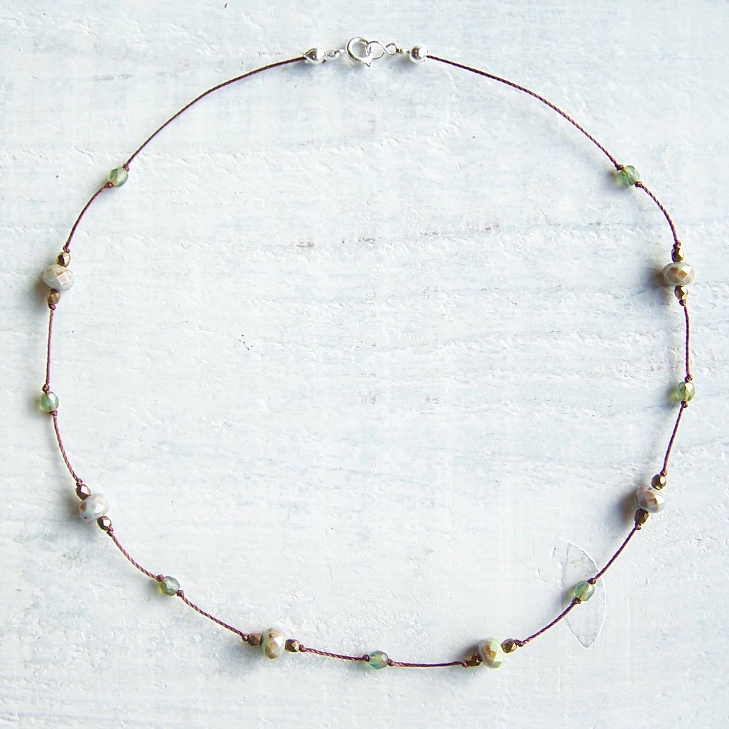 Czech Glass Choker Necklace