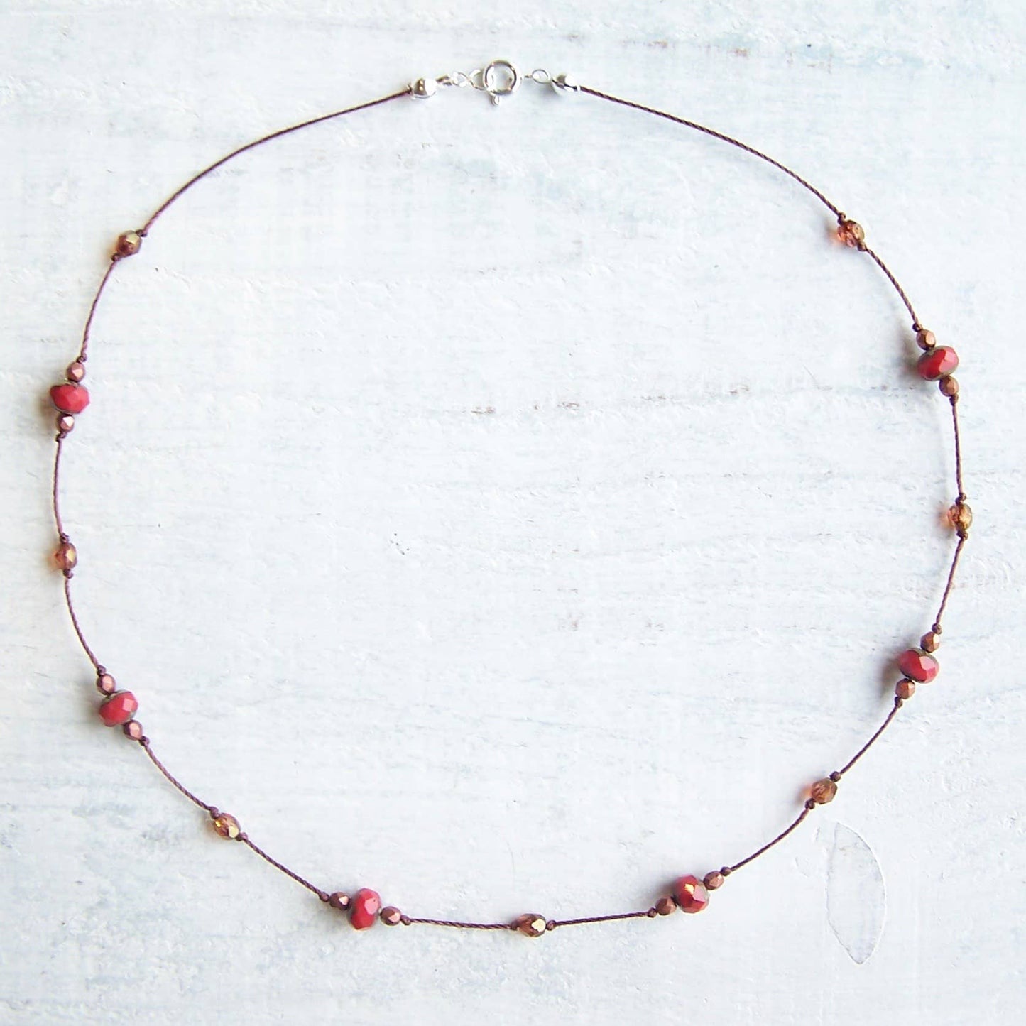 Czech Glass Choker Necklace