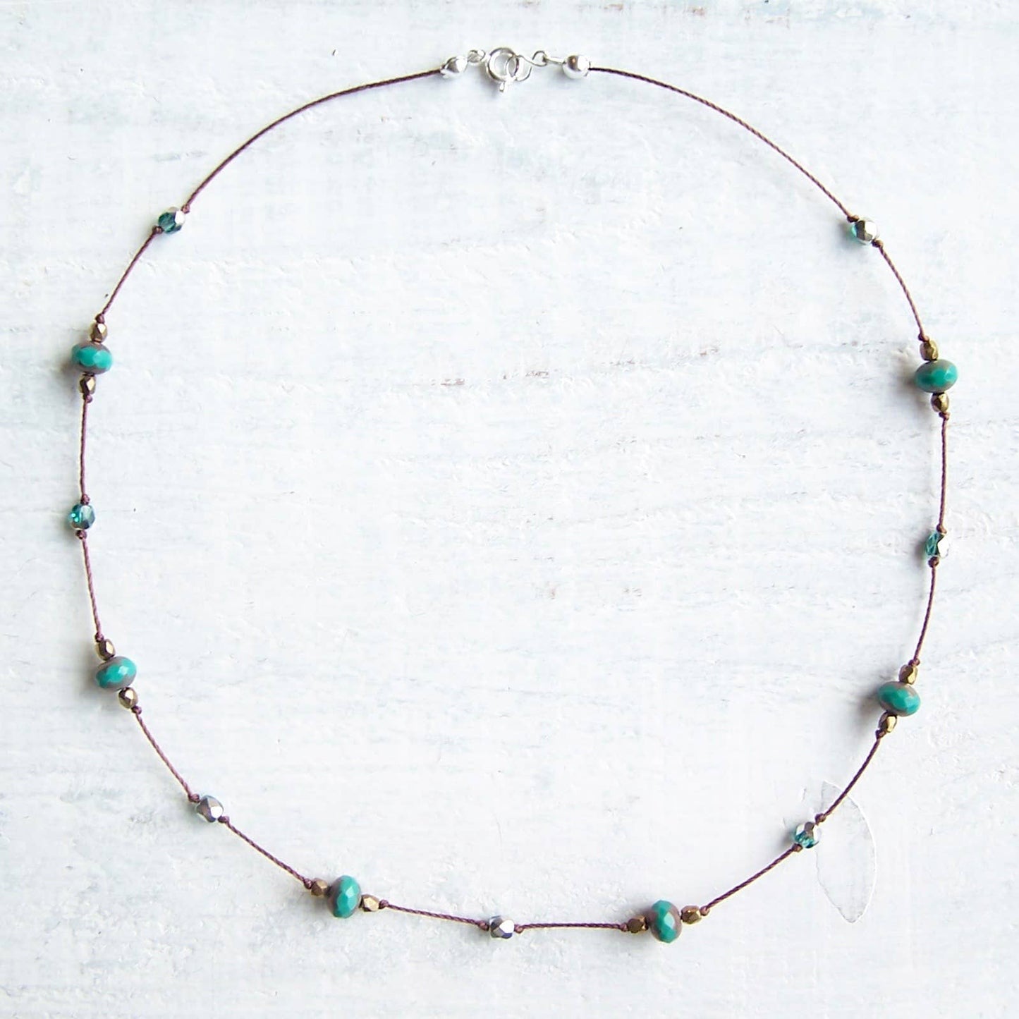 Czech Glass Choker Necklace