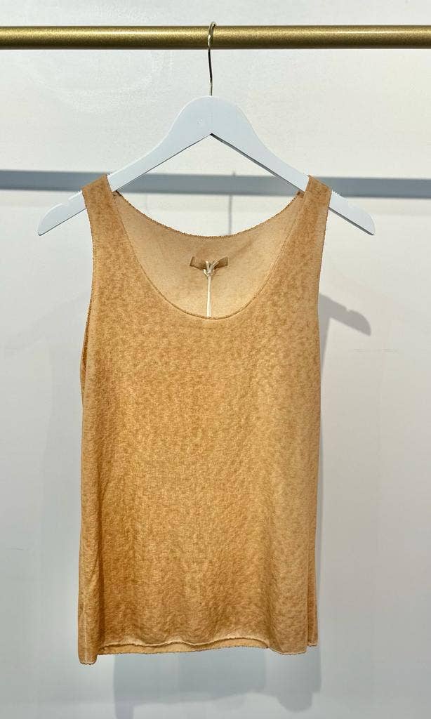 MINERAL WASH BASIC TANK(11302-S-XL-CAMEL)