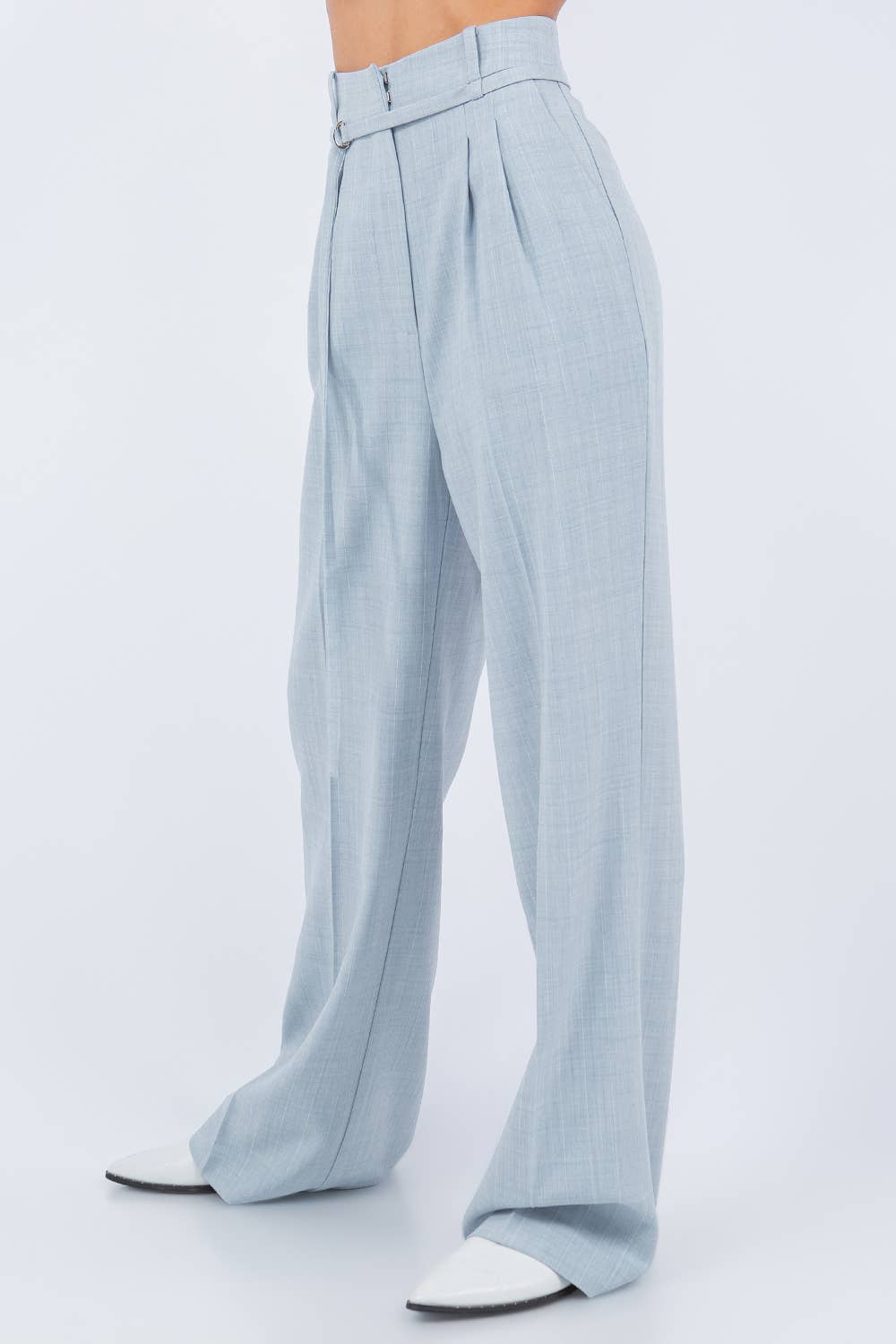 ADJUSTABLE STRAP TROUSERS