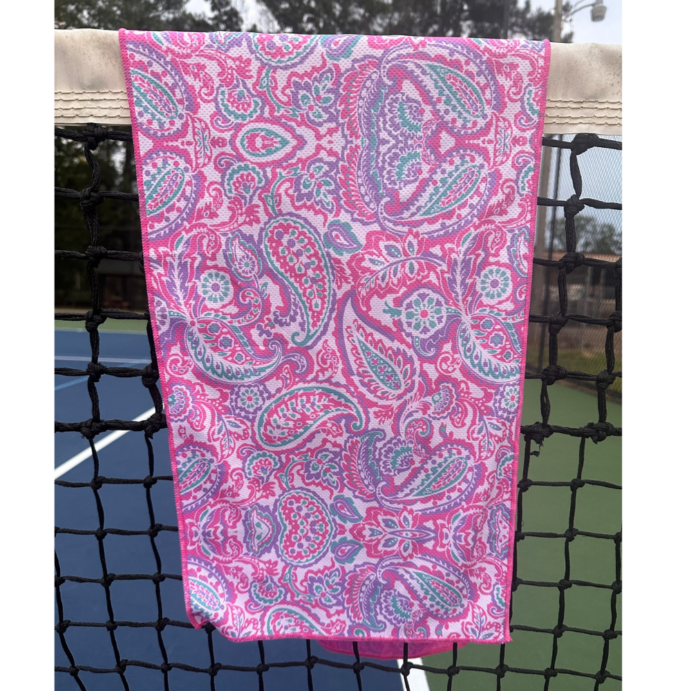 Cooling Pickleball Towels - Pink