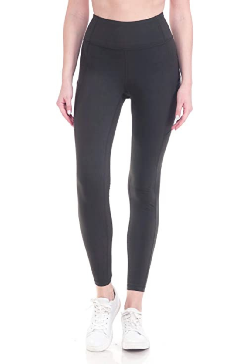 Athletic Pocket -BlackWomen's Fitness Leggings