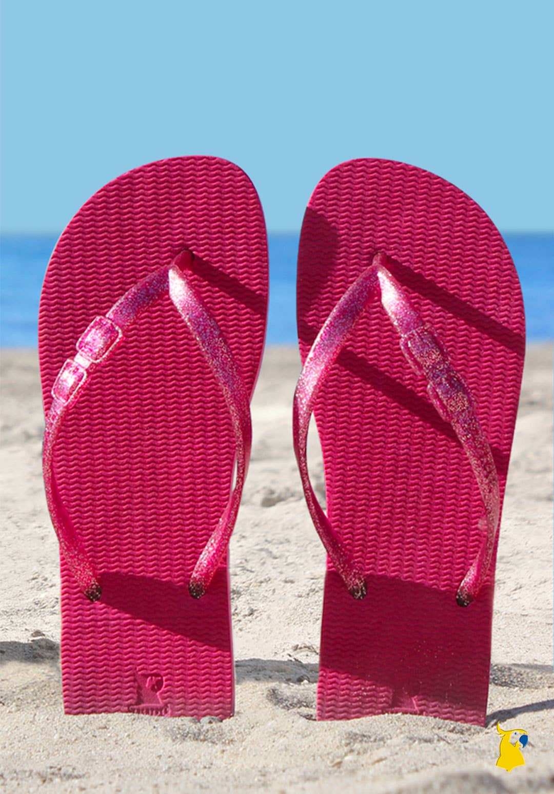 Cacatoès Morango Jellya Framboise Scented Flip Flops-Women