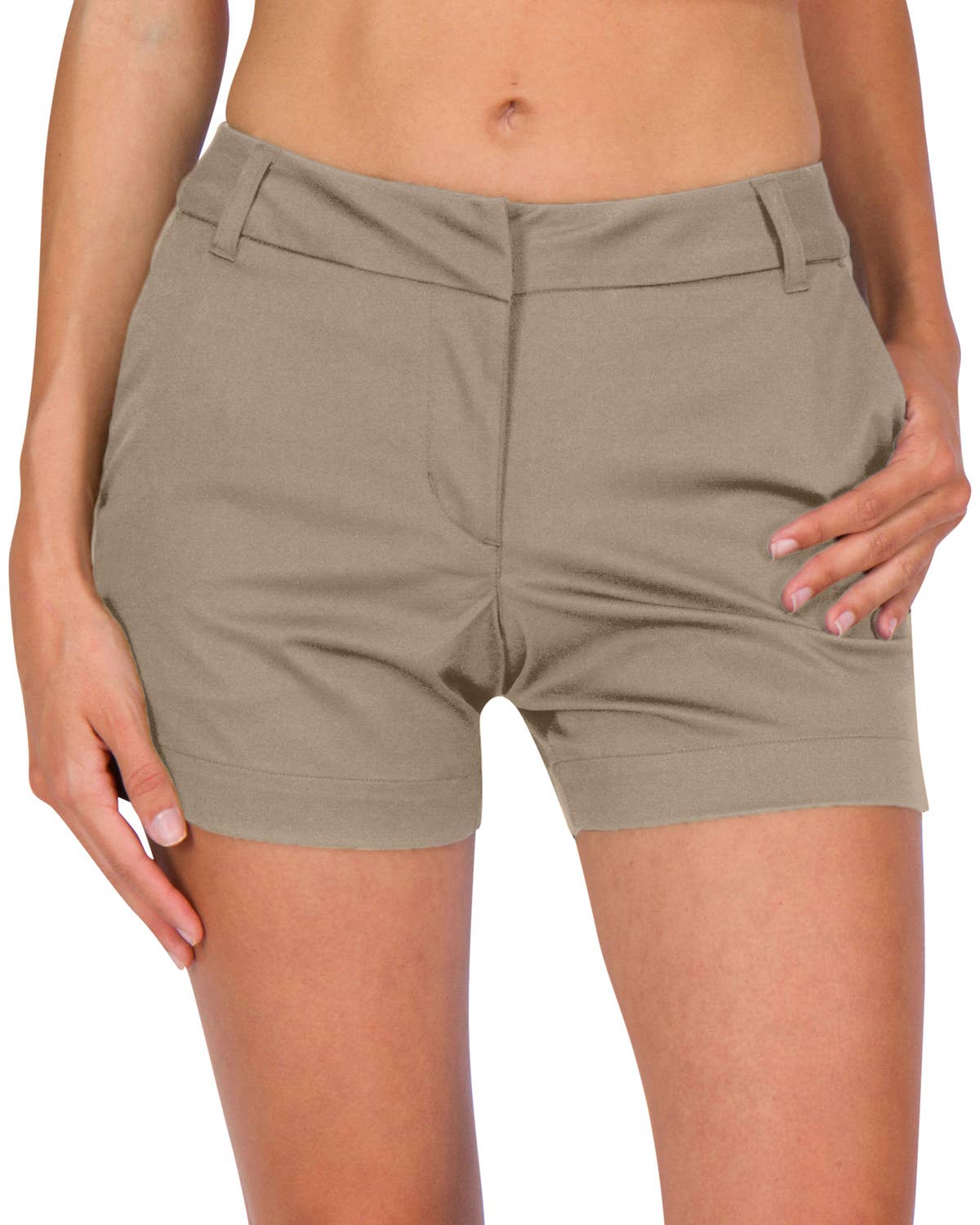 Women's Quick Dry Golf Shorts - 4.5" Inseam, with Pockets