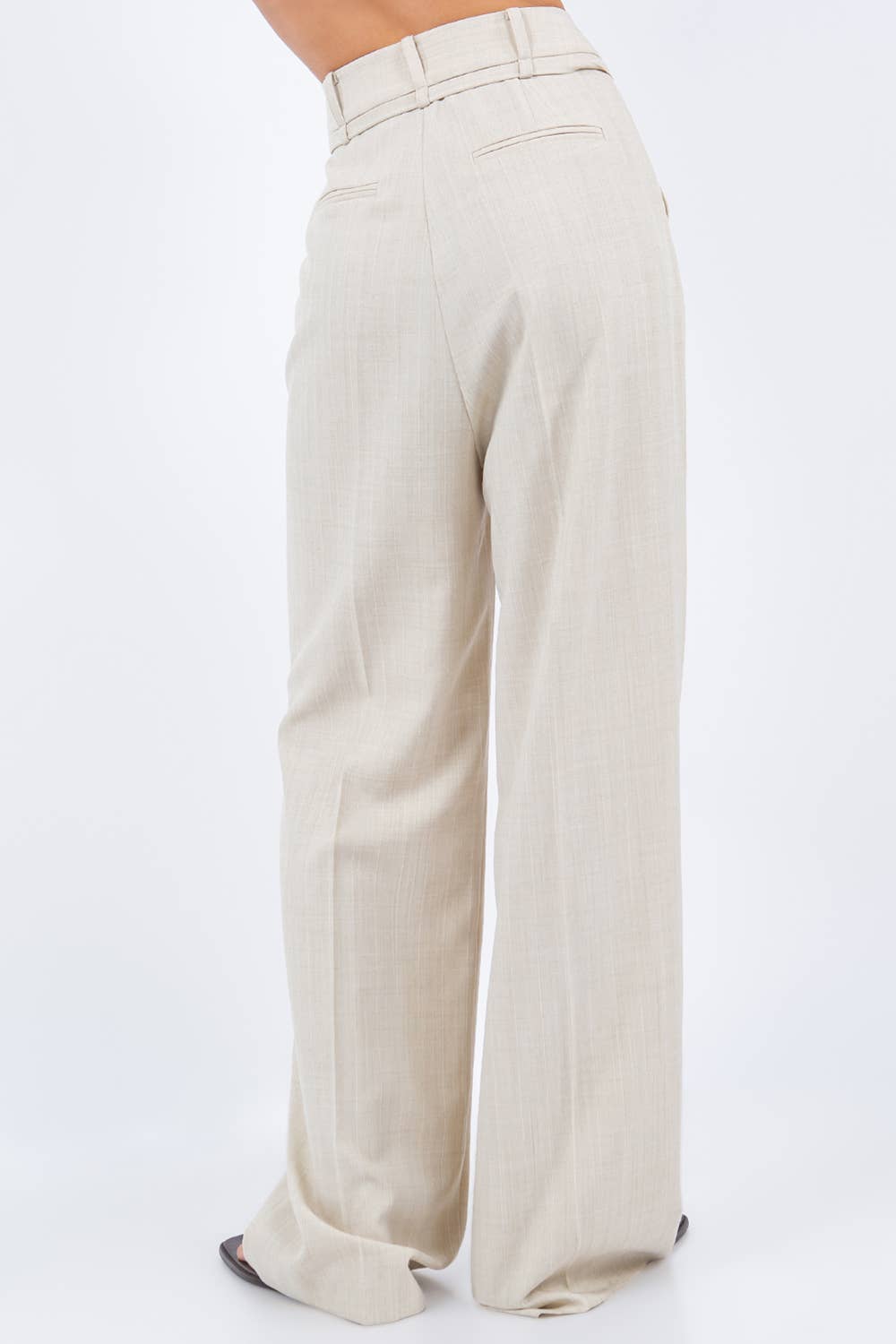 ADJUSTABLE STRAP TROUSERS