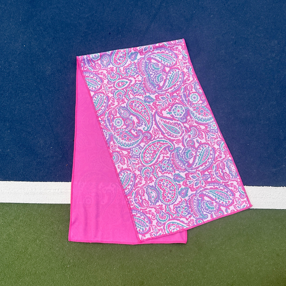 Cooling Pickleball Towels - Pink