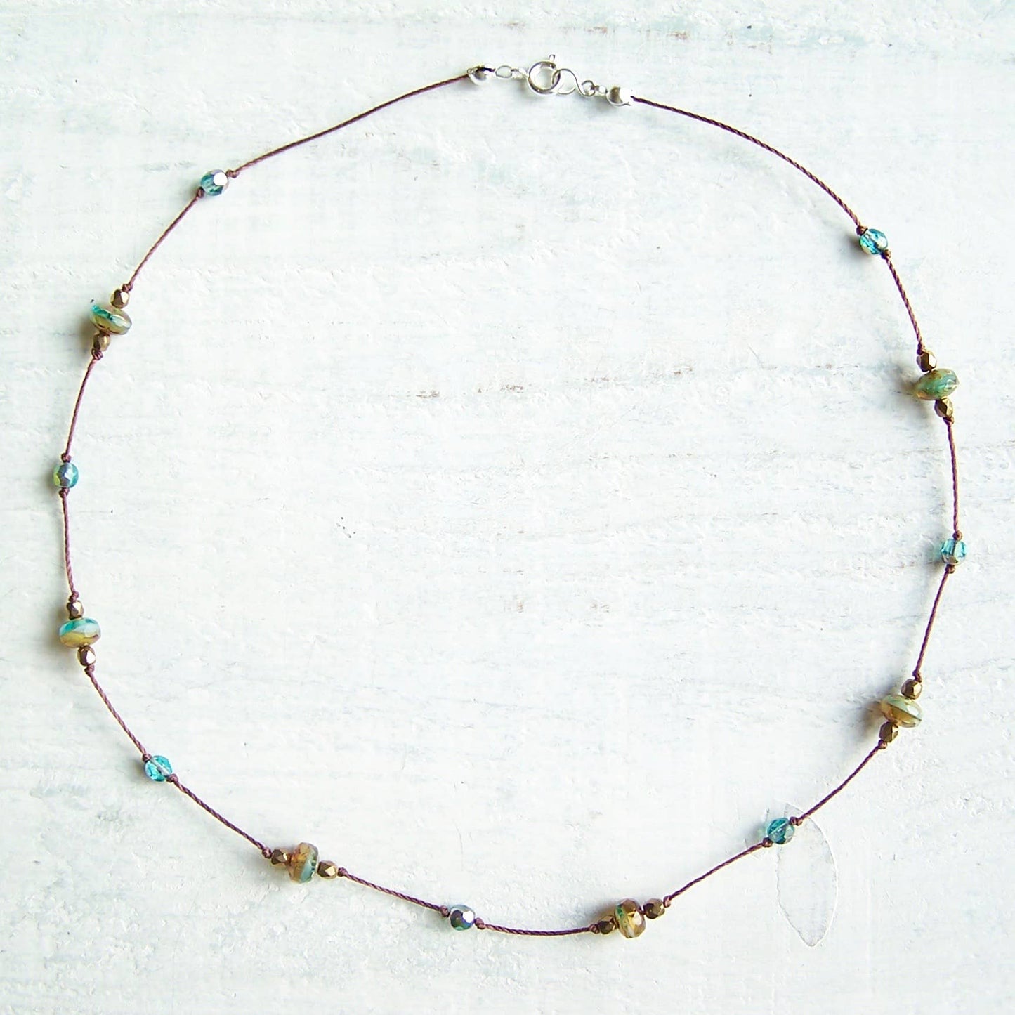 Czech Glass Choker Necklace