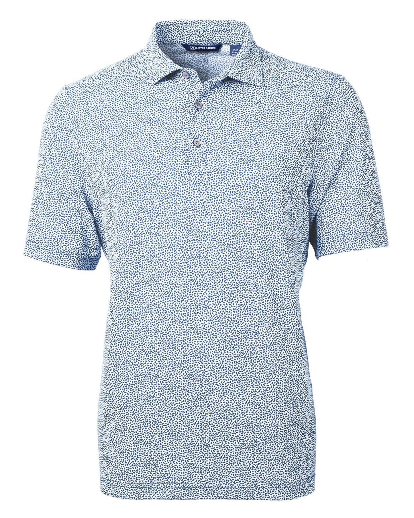 Cutter & Buck Virtue Eco Pique Botanical Recycled Mens Polo