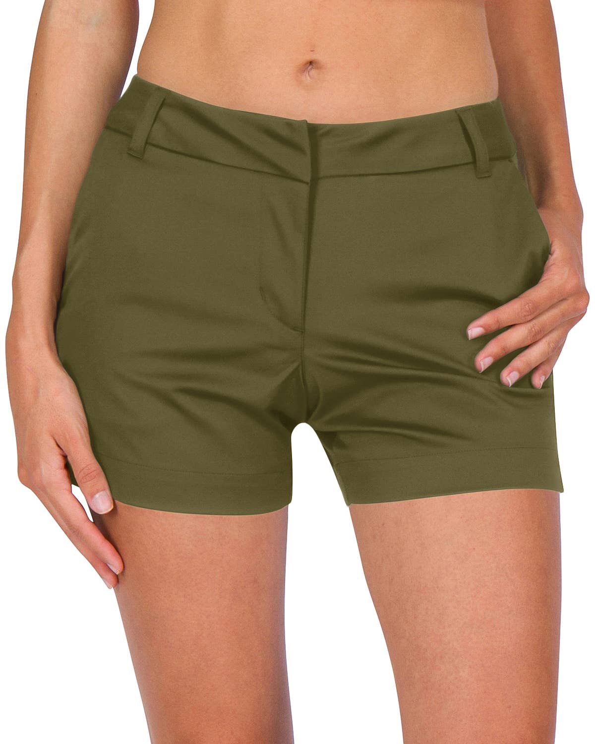 Women's Quick Dry Golf Shorts - 4.5" Inseam, with Pockets