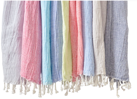 100% Turkish Cotton Towel Peshtemal / Sarong / Scarf