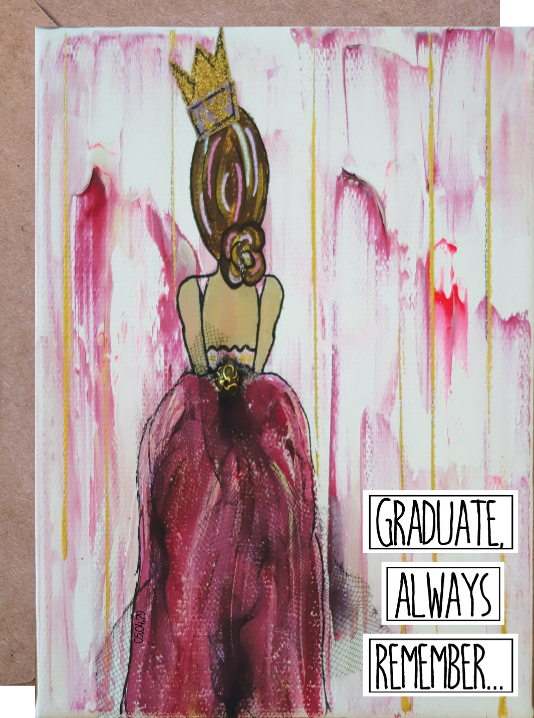 Graduate, Always Remember. You Can Live Happily Ever After In Your Own Castle. - Graduation & Empowerment  Card